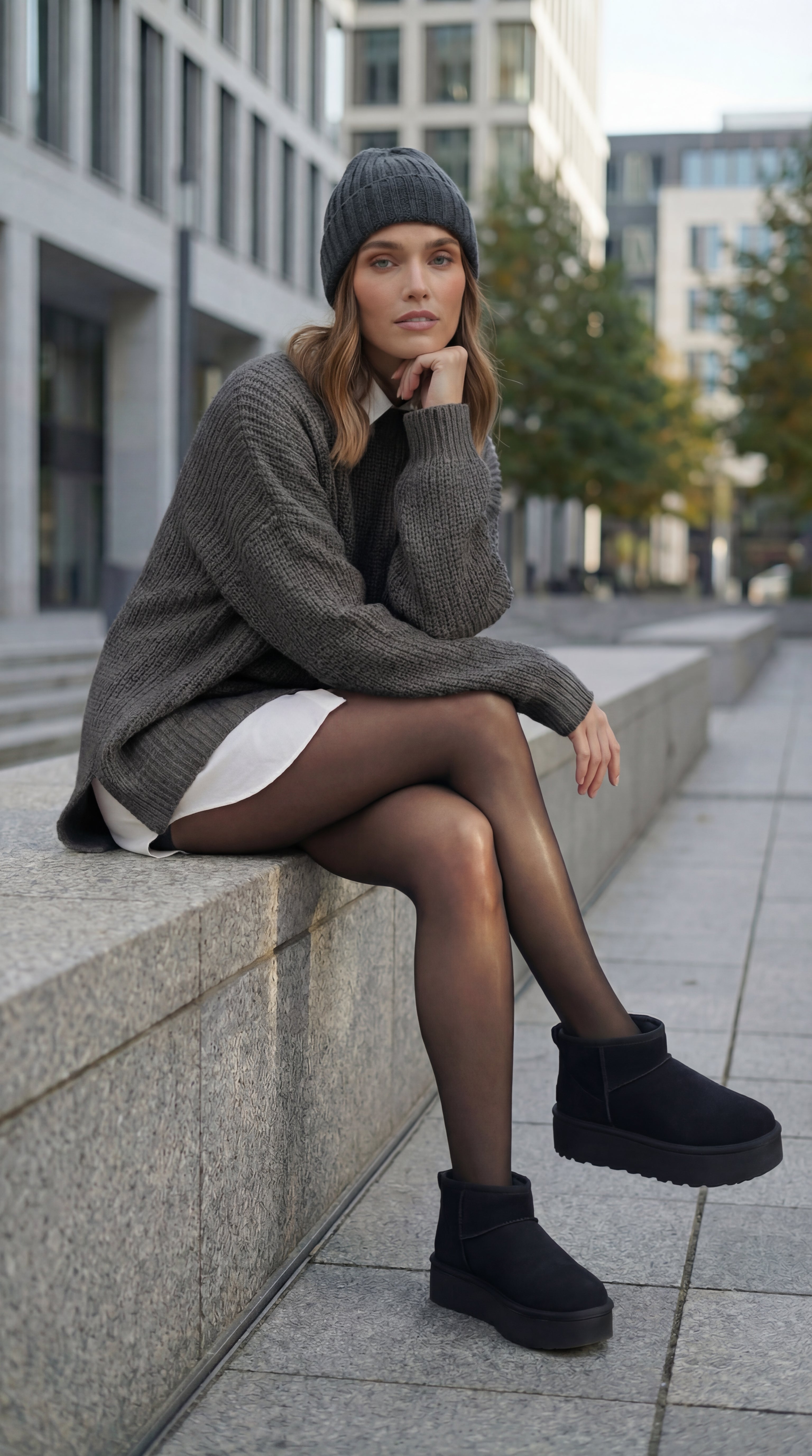 Oversize Strickpullover