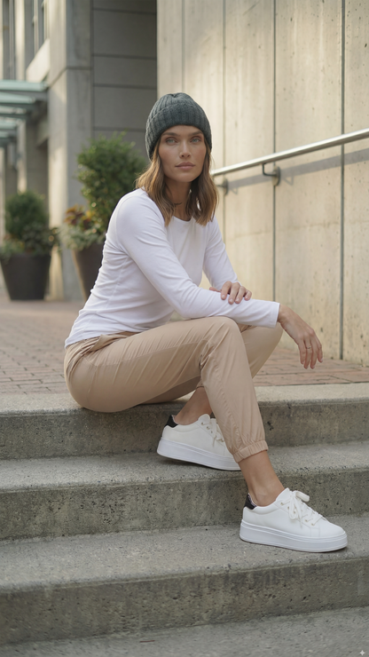 Soft Touch Lederoptik Hose