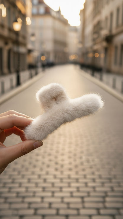 Fell-Haarklammer „Soft Touch“