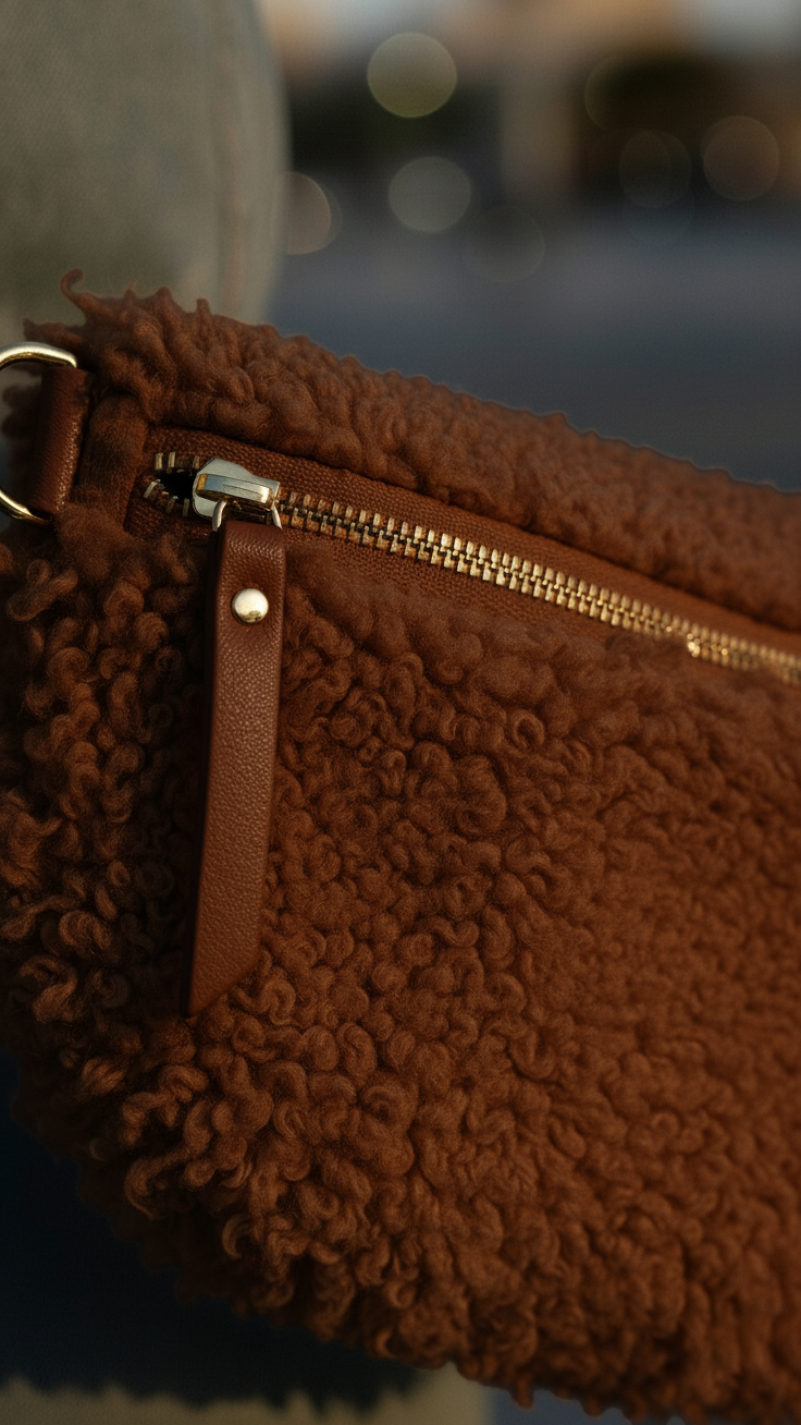 Cozy Teddy Tasche