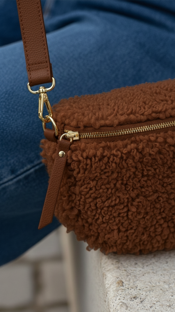 Cozy Teddy Tasche