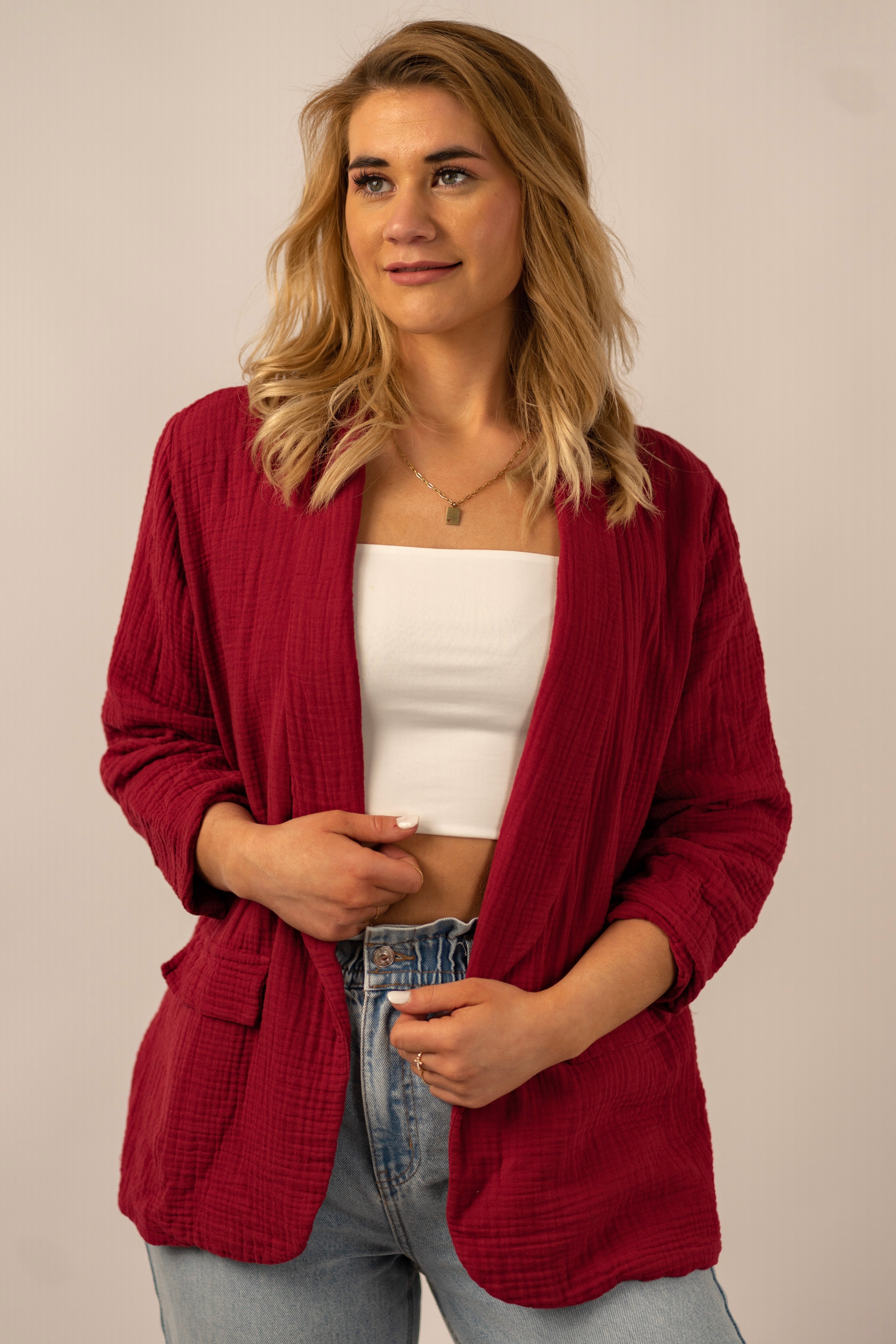 Musselin Blazer “Elaine”