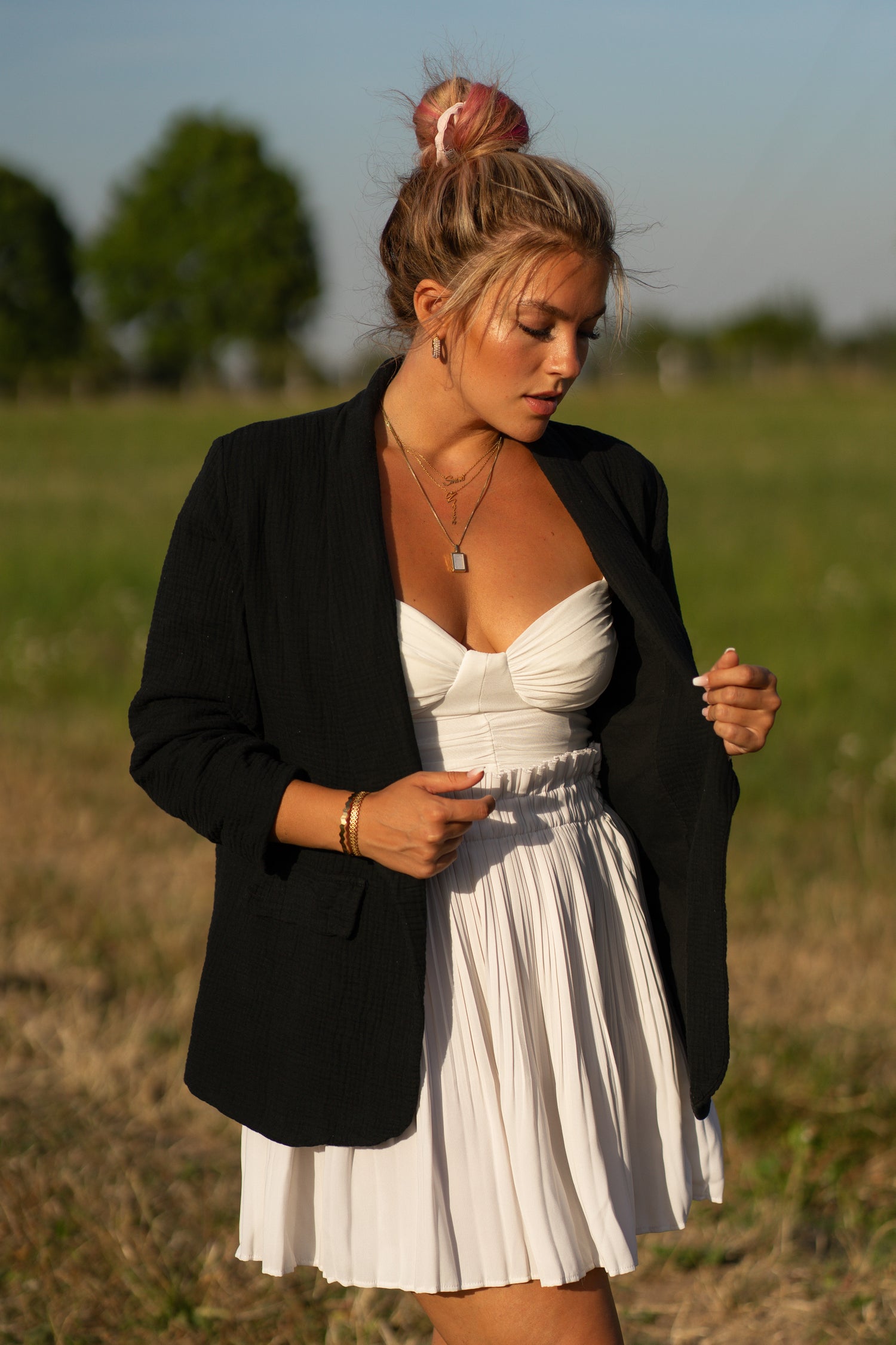 Musselin Blazer “Elaine”