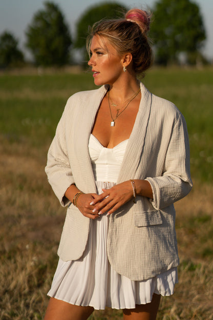 Musselin Blazer “Elaine”